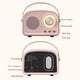 thumbnail image 4 of Altavoz BT Portátil Inalámbrico para Exteriores Vintage () Azul Rosa, 4 of 9