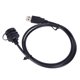 thumbnail image 3 of Conector USB 3.0 hembra/macho a prueba de agua, adaptadores de montaje en panel para cable de medidor, 3 of 14