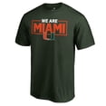 thumbnail image 2 of Men's Green Miami Hurricanes We Are Icon T-Shirt, 2 of 3