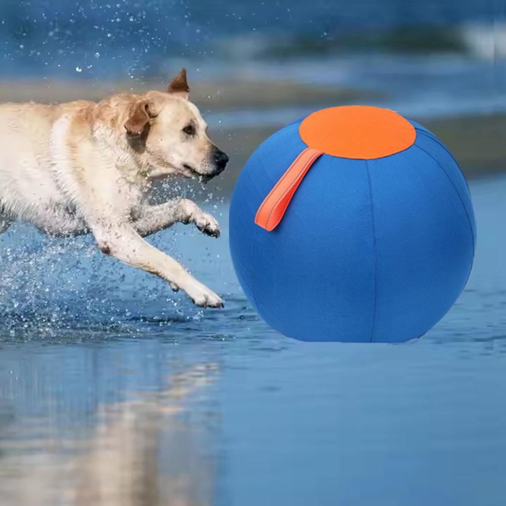 Herding Ball for Dogs with Pump, Inflatable PVC Exercise Ball Toy 45 55 65CM, Durable Outdoor Training Play Ball for Large Dogs Horses Livestock