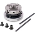 thumbnail image 1 of Assorts 65 Mm- 4 Jaws Self Centering Chuck With Back Plate & T-nuts For Milling, 1 of 6