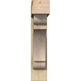 thumbnail image 2 of Ekena Millwork 8"W x 38"D x 38"H Olympic Block Rough Sawn Bracket w/ Offset Brace, Douglas Fir, 2 of 25