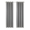 thumbnail image 7 of Loft Living Micah Blackout Grommet Indoor Curtain 52 x 84 in Grey, 7 of 7