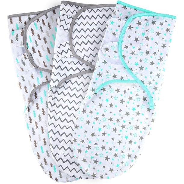 Baby Swaddle Blanket, 3 Pack, Newborn Swaddles 03Month, SmallMedium