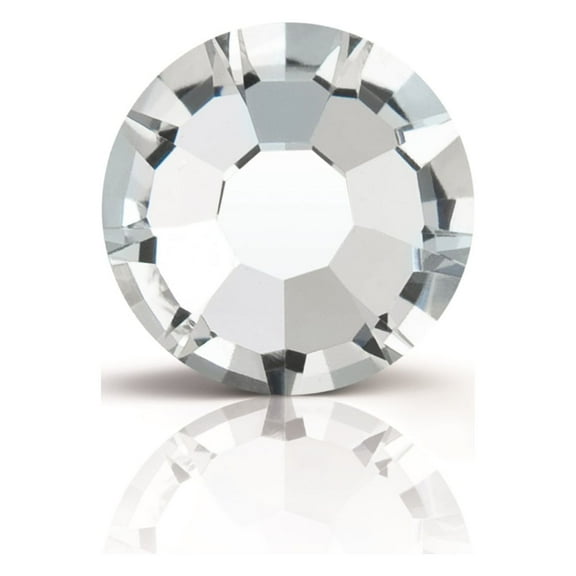 144Pcs (SS12 3.2mm) Crystal | Preciosa Maxima Glass Flatback Rhinestones