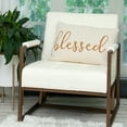 thumbnail image 2 of Parkland Collection Blessed Transitional Beige Throw Pillow, 2 of 2
