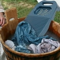 thumbnail image 3 of Zshan Large Washboard, Hand Washing Board, Large Laundry Washboard, High Tenacity Laundry Board, 17.7 x 7.8 Inches (Dark Blue), 3 of 5
