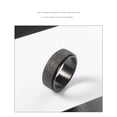 thumbnail image 2 of Qarigey Anillos para hombre, adorno de mano elegante, anillo de acero de titanio para hombre exquisito, accesorio de decoración de moda, Ropa, zapatos y accesorios Miscelánea Negro 17 mm, 2 of 6