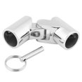 thumbnail image 5 of Conector de tubo marino, conector de tubo de tubo de acoplamiento giratorio plegable de acero inoxidable marino Accesorio de hardware para barcos(25mm), 5 of 5