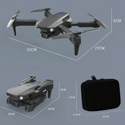 E88 Drone with HD Dual Camera, Mini Drone Foldable RC Quadcopter with Brushless Motor, Toys Gifts for Kids and Adults Beginners, Black