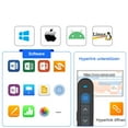 thumbnail image 5 of Multifunctional presenter: laser pointer powerpoint remote control 100 m, wireless presenter laser pointer presentation, presentation remote control supports hyperlink/volume control, 5 of 5