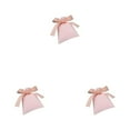 thumbnail image 3 of ZheElen Bag Bowknot Pouches Drawstring Packaging Storage Pendant Gift Birthday Light Pink 7*9cm 3Set, 3 of 6