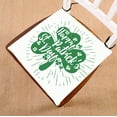 thumbnail image 1 of ABPHQTO Green Clover Cojín para silla Cojín para asiento Cojín para silla Cojín para suelo 40x40 cm, 1 of 1