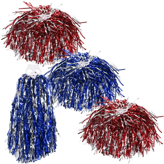 MLINS 4pcs Cheer Pom Poms Pom Poms Cheerleading Props Dancing Performance Cheerleading Props