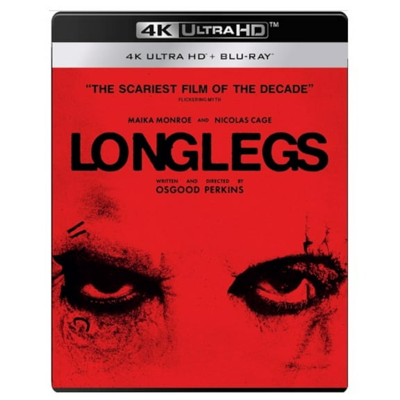 Longlegs (4K Ultra HD) Blair Underwood Alicia Witt Maika Monroe Nicolas Cage