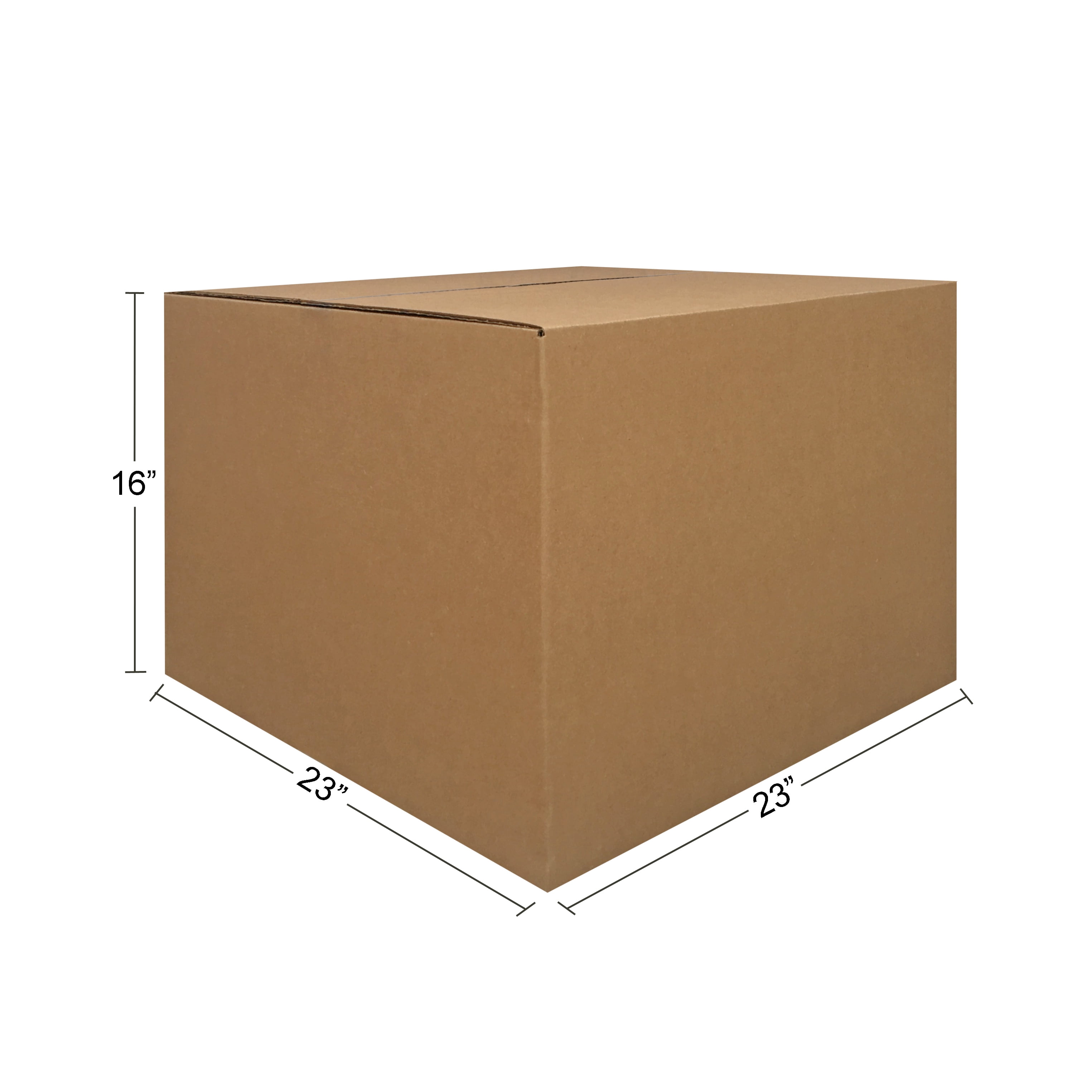 5 Extra Large Corrugated Moving Boxes 23 x 23 x 16"