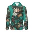 thumbnail image 7 of My Hero Academia Deku Teenager Hoodies Shirt Zipper Sweatshirts Hooded Hoody Clothes Coat For Boys Girls, 7 of 7