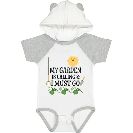 

Inktastic Gardening Funny Garden is Calling Gift Baby Boy or Baby Girl Bodysuit