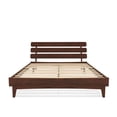 thumbnail image 6 of Dalen 45" Bed Frame Queen, Adjustable Headboard, Mid-Century, Solid Wood, Walnut, 6 of 21