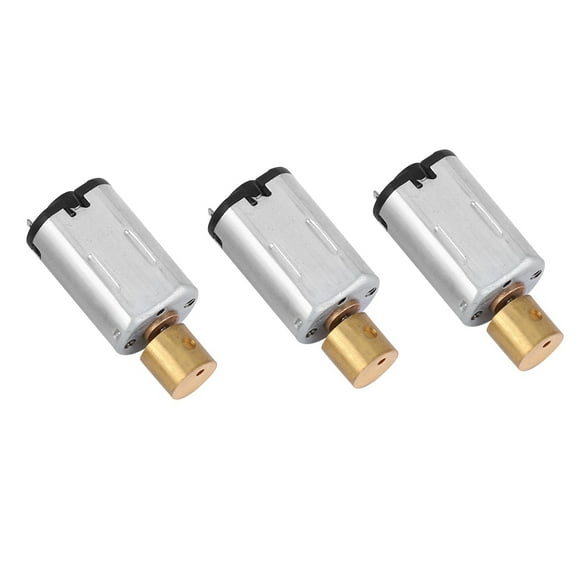 Electric Vibrating Motor, 3Pcs Electric Motor, Brass Eccentric Wheel For Beauty Instruments