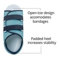 thumbnail image 5 of Ossur Mesh Top Post-Op Foot Brace Recovery Shoe, Extended Strap with Dual Side Closure, Medium, Blue, 1 Ct, 5 of 8