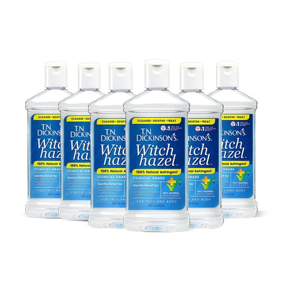 Astringente de hamamelis de T. N. Dickinson, 100% natural, 960 ml x 6