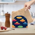 thumbnail image 2 of Yayeee Napkin Holder for Table Set of 2 Kitchen Paper Tissue Organization, Rainbow Space Cat, 2 of 8