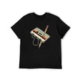 thumbnail image 2 of Vintage Retro Music Cassette Tape with Pencil Design T-Shirt - Soft Cotton Short Sleeve Tee with Fun 80s 90s Nostalgic Print for Men and Women, Perfect Gift for Music Lovers, 2 of 10