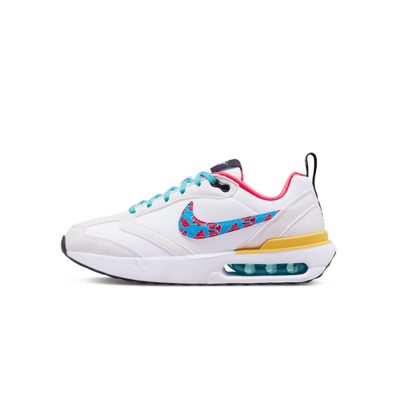 NIKE GRADE SCHOOL AIR MAX DAWN GS "FLORAL SWOOSH" DQ7772 100 DQ7772 100 from Stadium Goods