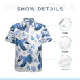 thumbnail image 7 of High Quality Hawaiian Shirts for Men Short Sleeve Aloha Beach Shirt Floral Summer Casual Button Down Shirts Blouses EBPIJF, 7 of 7