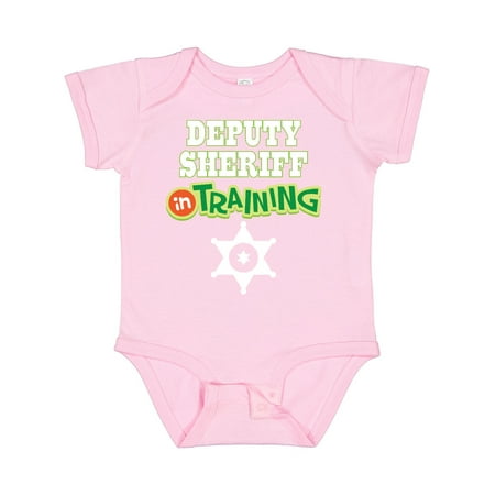 

Inktastic Deputy Sheriff in Training Childs Gift Baby Boy Bodysuit