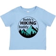 thumbnail image 3 of Inktastic Daddy's Hiking Buddy with Mountains and Trees Boys or Girls Baby T-Shirt, 3 of 5