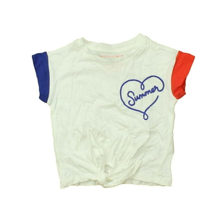 

Pre-owned Rockets Of Awesome Girls White | Red | Blue T-Shirt size: 2T