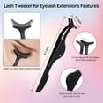 thumbnail image 4 of Rongsi Eyelash Curlers Kit for Women w Lash Curler, Eyelash Comb Seperator, 3 in1 Mascara Brushes, Eyelash Extension Tweezers, Foldable Eyebrow Brush and Comb, 10 Silicone Refills Pads, 4 of 7