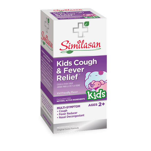 Similasan Kids Nighttime Cough & Cold Relief Plus Echinacea Liquid, 4