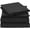 Black, variant on Luxury Bamboo Sheets,Queen King Full Twin Split Size, Deep Pocket Fitted Sheets