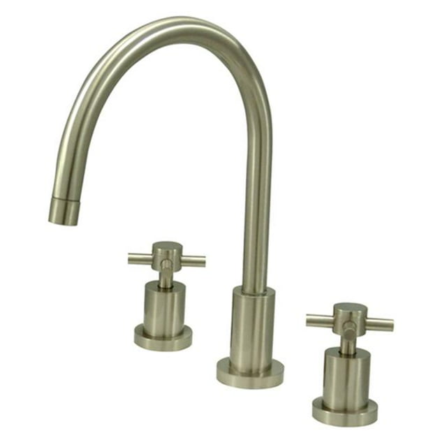Kingston Brass Concord Double Handle Widespread Kitchen Faucet