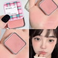 thumbnail image 2 of Colorete individual mate, tinte Natural para mejillas, ilumina la cara, impermeable, caja pequeña de lata, colorete en polvo, contorno facial, maquillaje femenino, cosmético, 2 of 4
