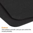 thumbnail image 4 of Uxcell 35x13" Desk Mat Protector, 2 Pack Dual Side Soft Smooth Mouse Pad Writing Mat, Black, 4 of 6