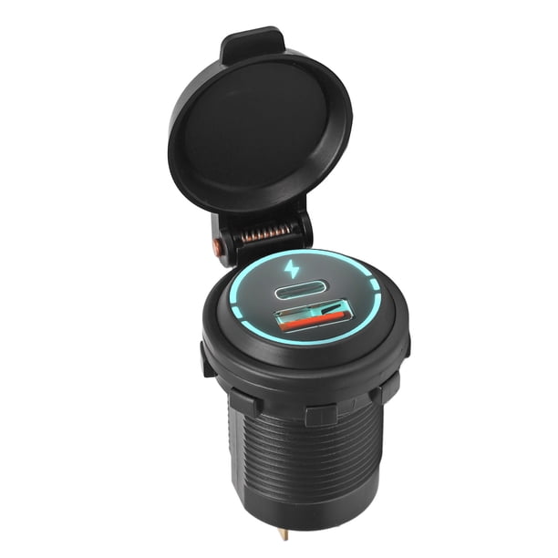 Toma De Corriente USB Para Coche, Toma De Cargador USB De Carga Rápida Para UTV