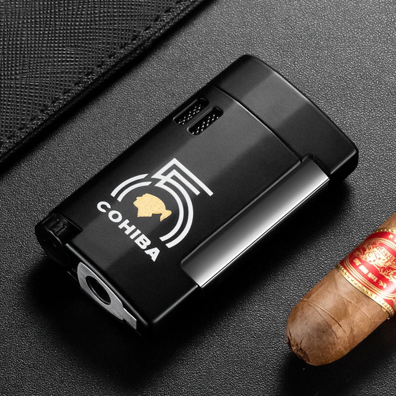 Cigar Lighter, Windproof Single-Fire Direct Thrust Portable Men's Creative Lighter Clb-23Hh2