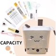 thumbnail image 4 of Cute Standing Pencil Case - Telescopic Pop-Up Cosmetic Bag with Smiley Face DesignCute Standing Pencil Case - Telescopic Pop-Up Cosmetic Bag with Smiley Face Design, 4 of 5