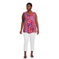 thumbnail image 2 of Terra & Sky Women's Plus Size Pintuck Camp Shrt, 2 of 5