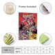 thumbnail image 2 of Invasor Zim Cuadro decorativo colgante - Arte de pared - Póster enmarcado - Decoración de pared - Regalos para familia, amigos y aficionados 20*30 cm, 2 of 6