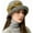 Grey, variant on Women Vintage Felt Bucket Fashion Bowknot Cloche Bowler Hats Winter Fall Fedora Caps Wedding Party