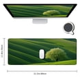 thumbnail image 2 of GOSMITH Large Gaming Mouse Pad The Flower Buds Bloom in a Green Field Mouse Mat 31.5x11.8 in, 2 of 6