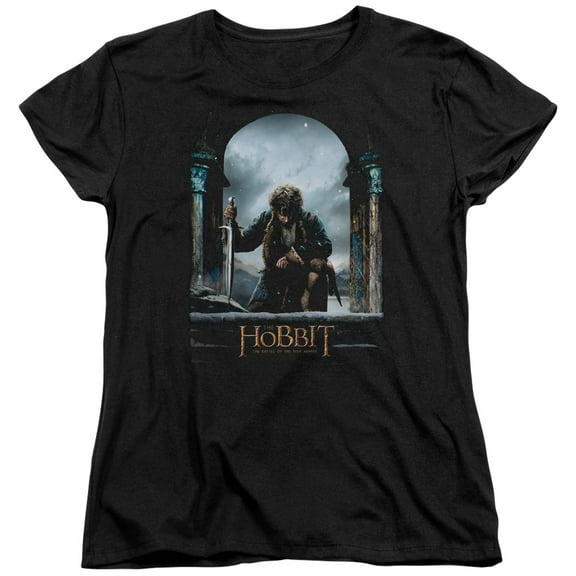 Hobbit - Bilbo Poster - Women's Short Sleeve Shirt - XX-Large