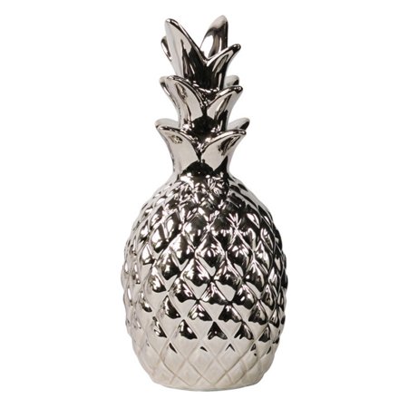Urban Trends Collection Ceramic Pineapple Decor Figurine Gloss