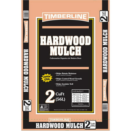Timberline Hardwood Mulch, 2 cu ft