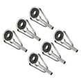 thumbnail image 1 of Unique Bargains 2.4mm Tube Dia Fer Canne à Pêche Conseils Kit de Réparation Anneau Guide, 23 Pack, 1 of 6